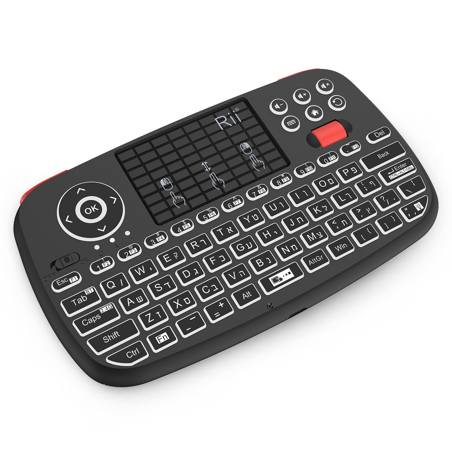 Клавиатура беспроводная мини с тачпадом подсветкой. Rii i4 Mini BT. Rii i4. Rii клавиатура. Mini Bluetooth Keyboard.